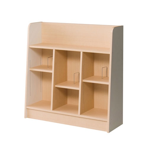 絵本ラック オープン 幅900×奥行300×高さ900mm 抗ウイルス 本棚 ENR-O