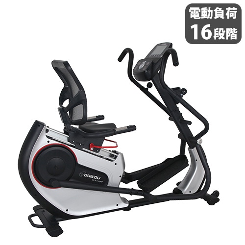 フィットネスバイク 16段階負荷 エクササイズバイク リカンベント