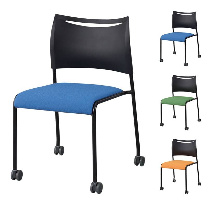 オフィスチェア デスクチェア 布張り 肘付き SFN-46M1-F（商品番号：59