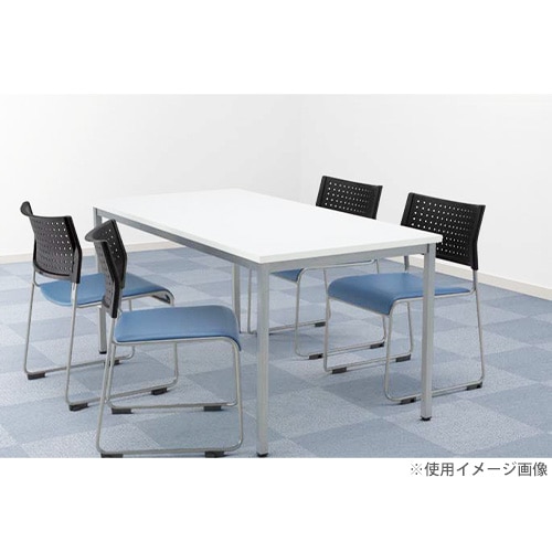 会議用テーブル 幅1200×高さ700mm 角型 角脚タイプ ミーティング