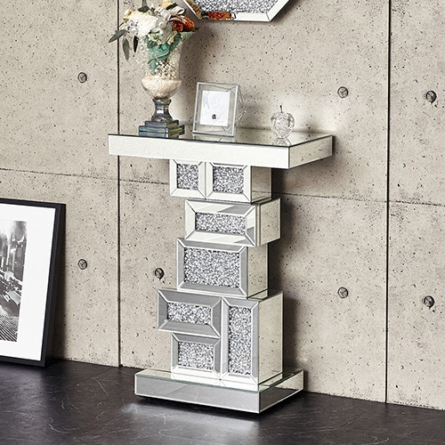 A34243 サイドテーブル コンソールテーブル 玄関テーブル 花台 電話台 アンティーク調デザイン コンソール 幅60×奥行30×80cm コンソールテーブル 玄関テーブル 飾り棚