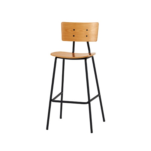 カウンターチェア クッションなし 幅485×奥行500×高さ1010mm ハイスツール SNFH-72