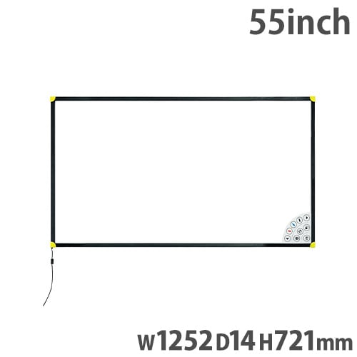 電子黒板 幅1420×奥行14×高さ820mm 62インチ コピーボード