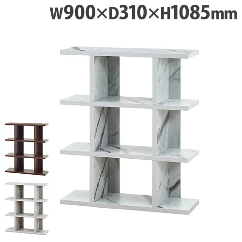 シェルフ 幅350×奥行330×高さ1300mm タワーシェルフ オープンシェルフ