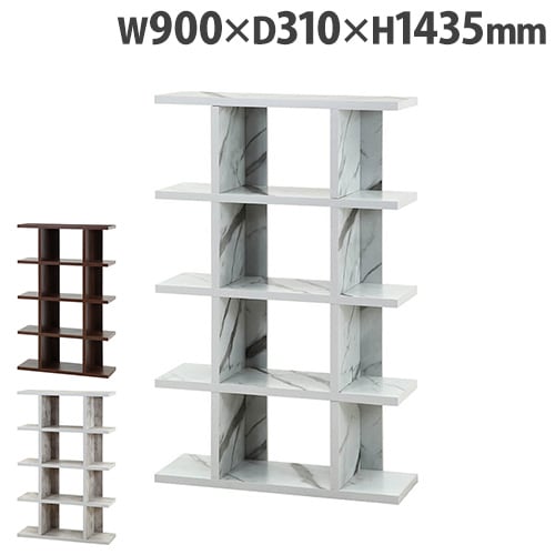 送料込　今月処分　オープンシェルフ　ディスプレイシェルフ オープンシェルフ 5段 幅900×奥行310×高さ1435mm オープンラック