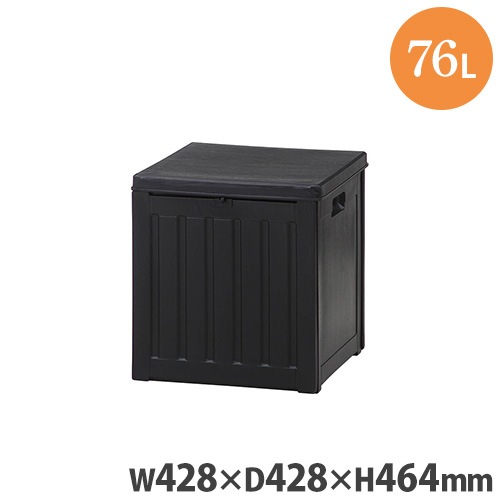 収納ボックス 76L 幅428×奥行428×高さ464mm 収納BOX コンテナボックス