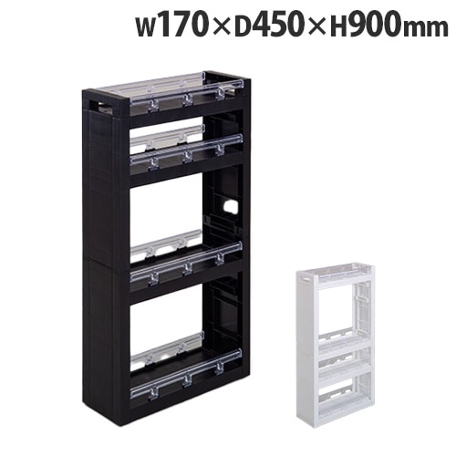 クールラック6段　本棚　ブラック　美品 スチールラック クールラック 6段 耐荷重幅800×奥行255×高さ1800mm