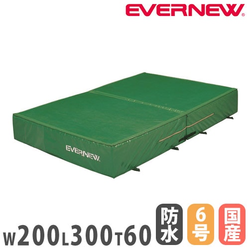 ミニサッカーゴールネット 2枚1組 エバニュー 幅300×奥行100×高さ200cm