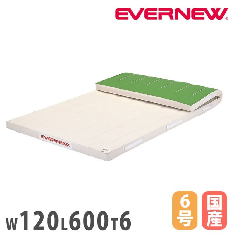 体操マット エバニュー ミラスポンジマット 滑止付 幅120×長さ