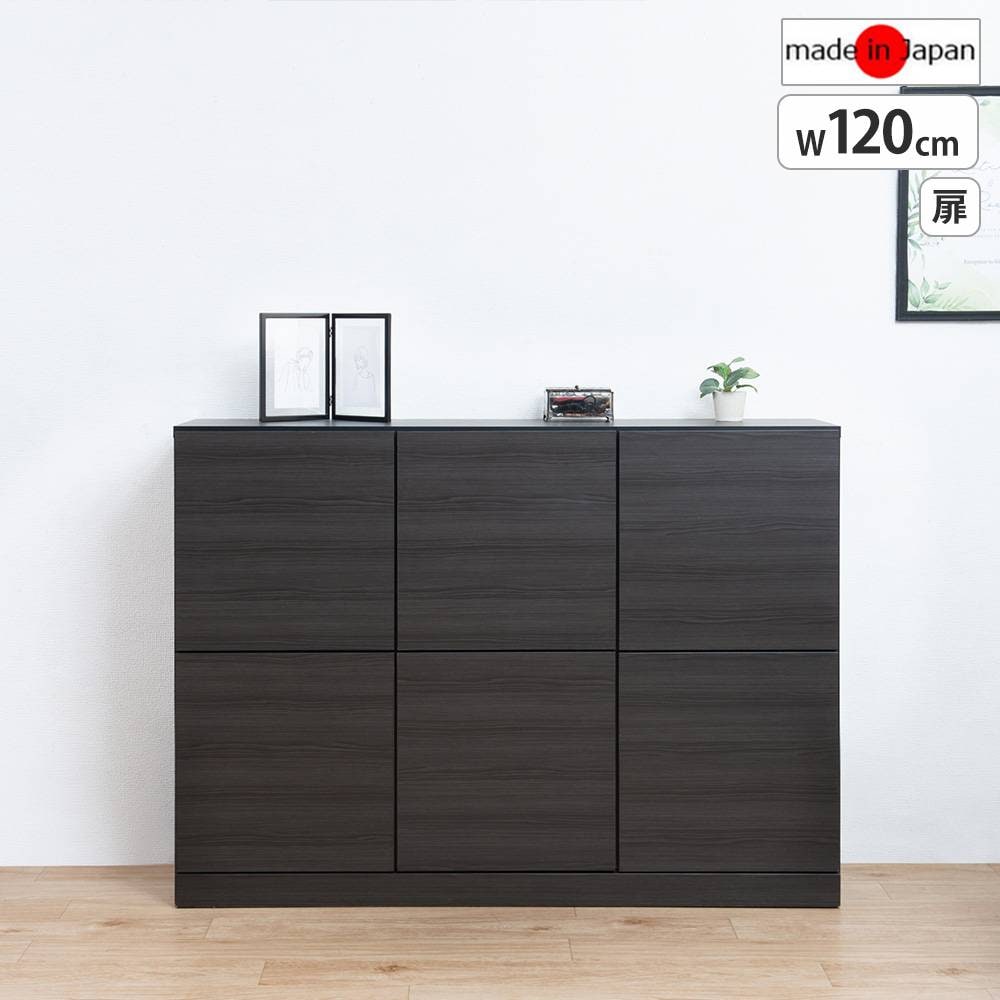 120cm用キャビネット④ キャビネット 扉タイプ 幅120cm カウンター下収納 棚 st-0032（商品