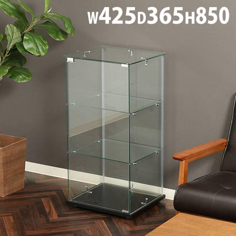 【特別セール品】 コレクションケース 幅425×奥行365×高さ850mm ガラスケース ガラスケース・ディスプレイケース