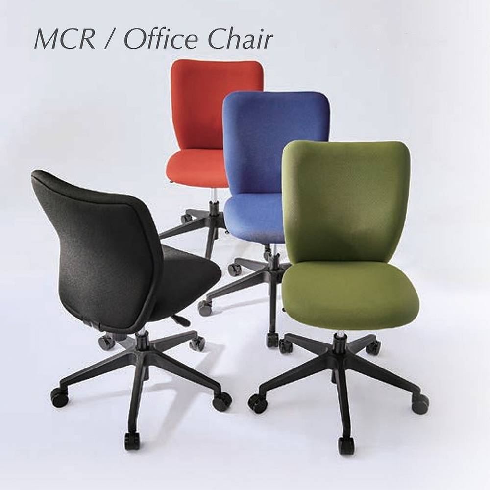 デスクチェア 肘なし オフィスチェア パソコンチェア 事務椅子 D4C-07