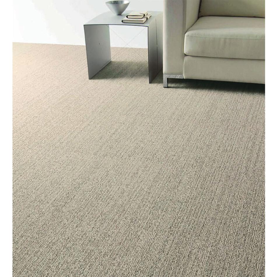 【新品特注】16枚スミノエタイルカーペット50cm×50cm 新品 ｜ホームタイルカーペット R-5001 43cm×50cm アイボリー 8枚入