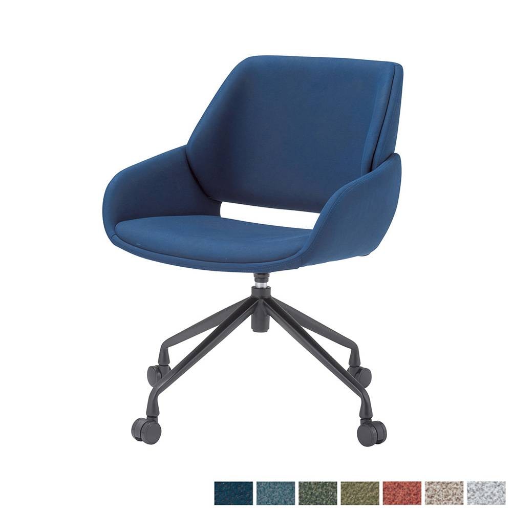 オフィスチェア キャスター付き デスクチェア 会議用チェア パソコン