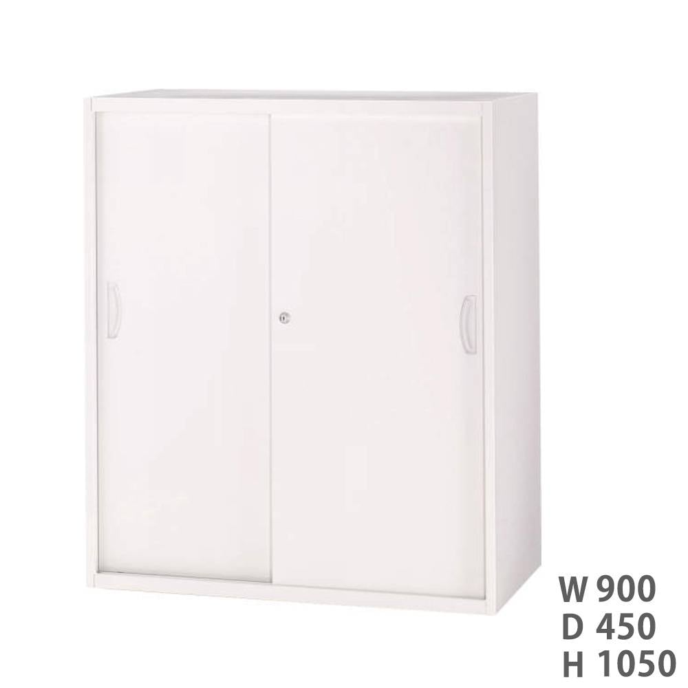 ラテラル 4段 幅899×奥行450×高さ1050mm 収納庫 保管庫 NW-0911S-4-AW