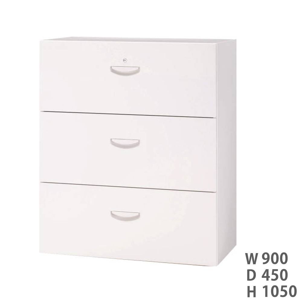 オープン書庫 ライオン事務器 SVシリーズ 幅900×奥行450×高さ1050mm