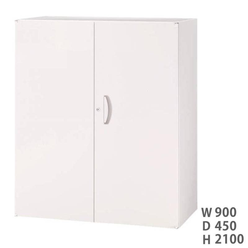 両開き書庫 ライオン事務器 SVシリーズ 幅900×奥行450×高さ2100mm