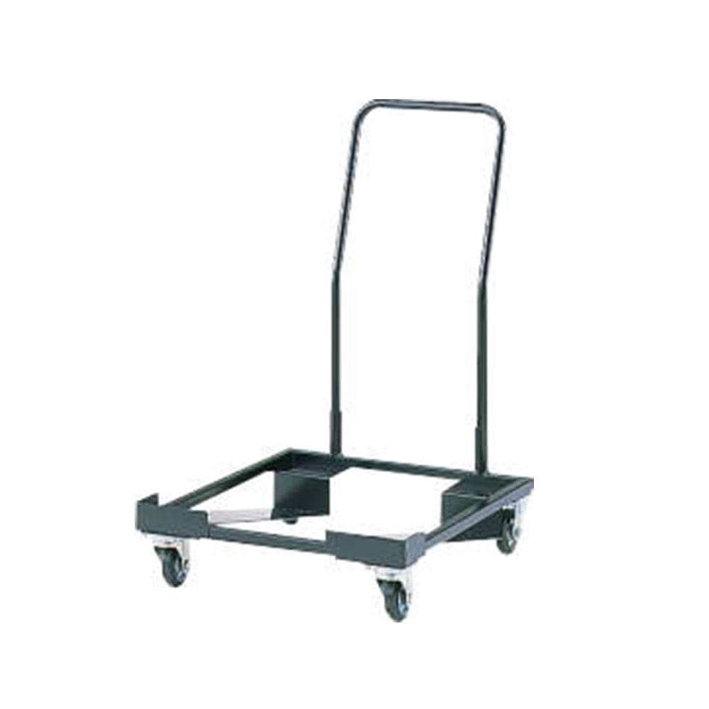 台車 大 ハンドブレーキ付き 荷物運搬車 幅600×奥行950×高さ905mm 微音