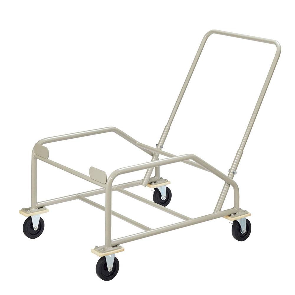 台車 大 ハンドブレーキ付き 荷物運搬車 幅600×奥行950×高さ905mm 微音