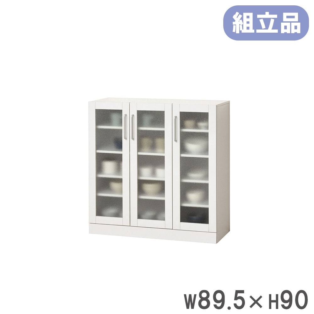 食器棚 食器棚 クロシオ ヌーヴォー 幅60×高さ120cm キッチン収納 27147（商品