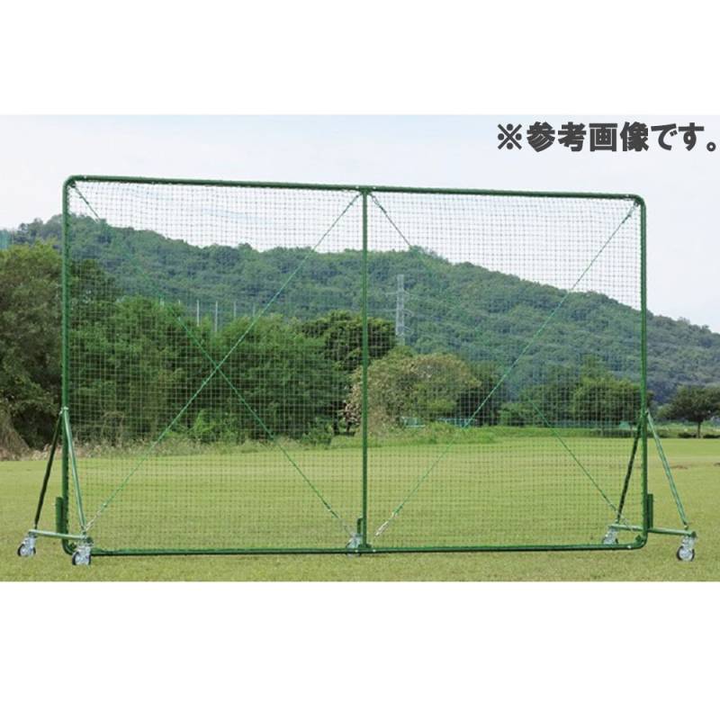 野球用　防球ネット⑥（6,000mm×2,400mm） 防球ネット 三和体育 スチール 防護ネット スタンドネット S-4464