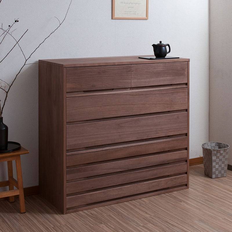 木製チェスト 7段 タンス　箪笥　ハイチェスト チェスト 7段 幅60cm タンス ハイチェスト FR-012（商品番号：jk-fr