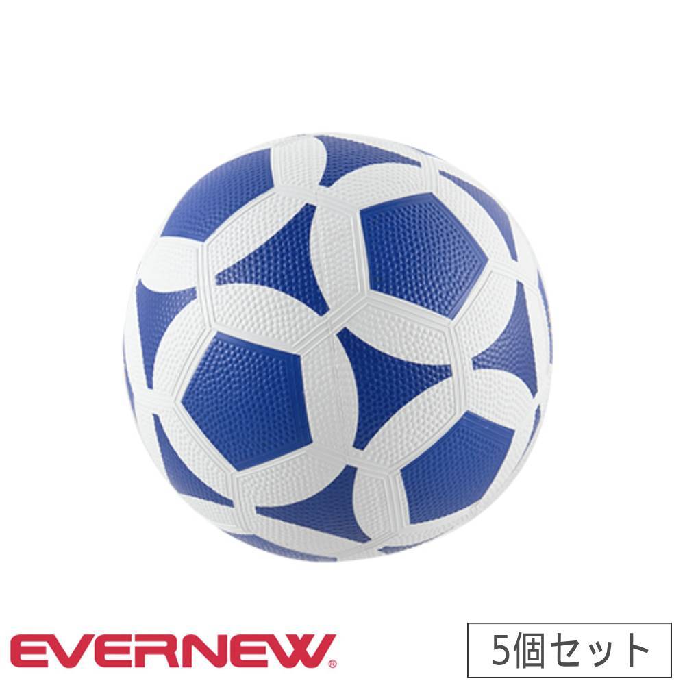 クイックボールur ソフトサッカーボール 5個セット エバニュー 最大時直径19cm