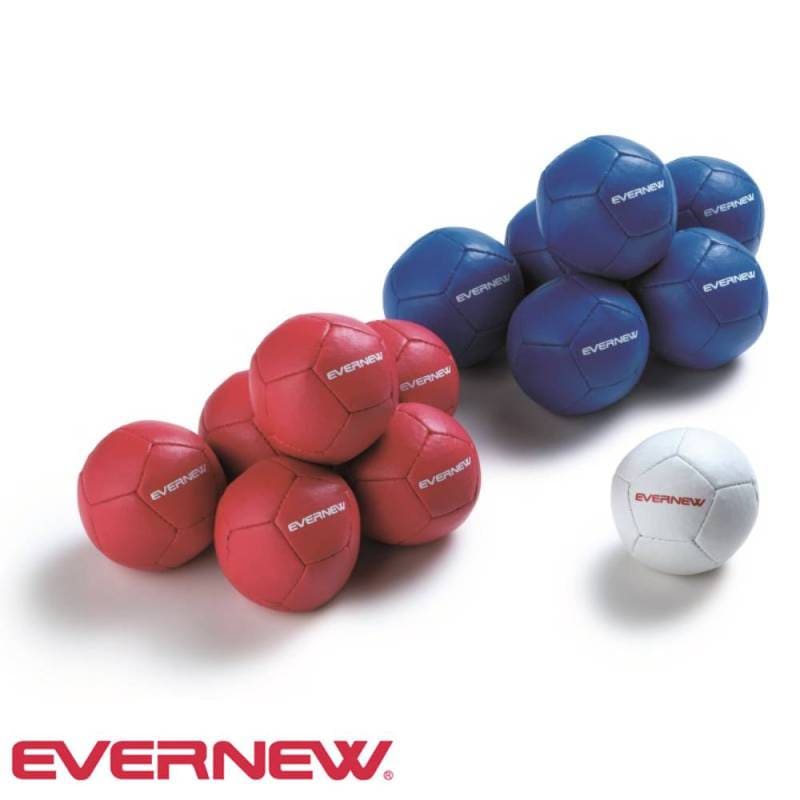 ボッチャボール セット エバニュー 直径8cm 合成皮革製外被 ETE030