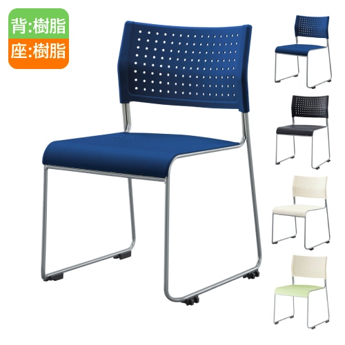 オフィスチェア ハイタイプ メッシュ 肘なし メッシュチェア LAP-54HI