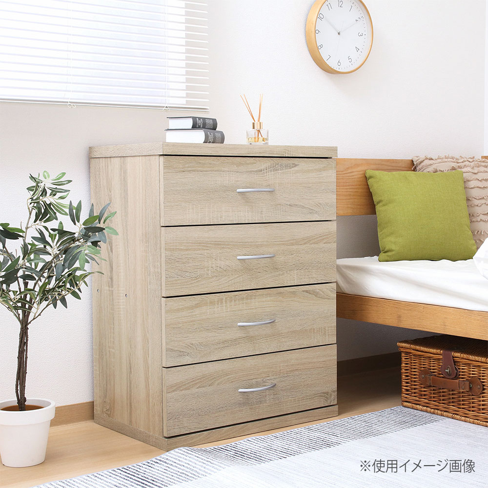 ラルゴ チェスト 幅600×奥行415×高さ800mm 木製 チェスト 6080CH（商品