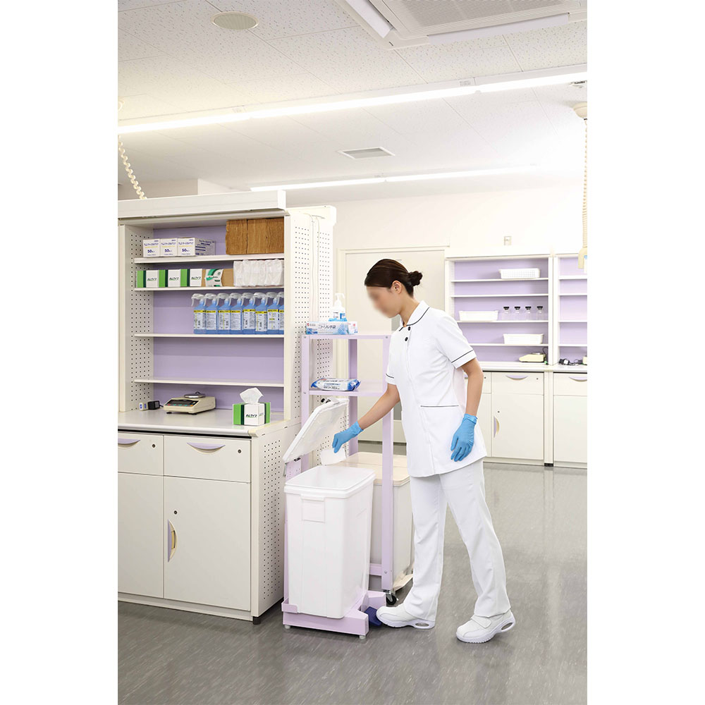 医療廃棄物ホルダー 山崎産業 可変式 分別 医療 YD-146L-ID（商品番号