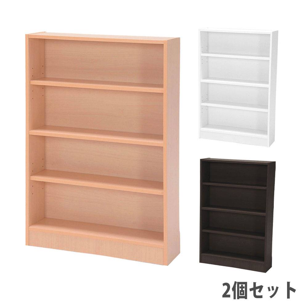 BDラック BOOK DVD 2個セット 幅418×奥行185×高さ890mm HP9418（商品