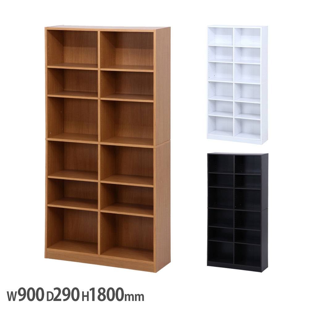 スチール棚　書庫 スチール書架 幅880×高さ1680mm 自由棚4枚付 キャビネット オープン