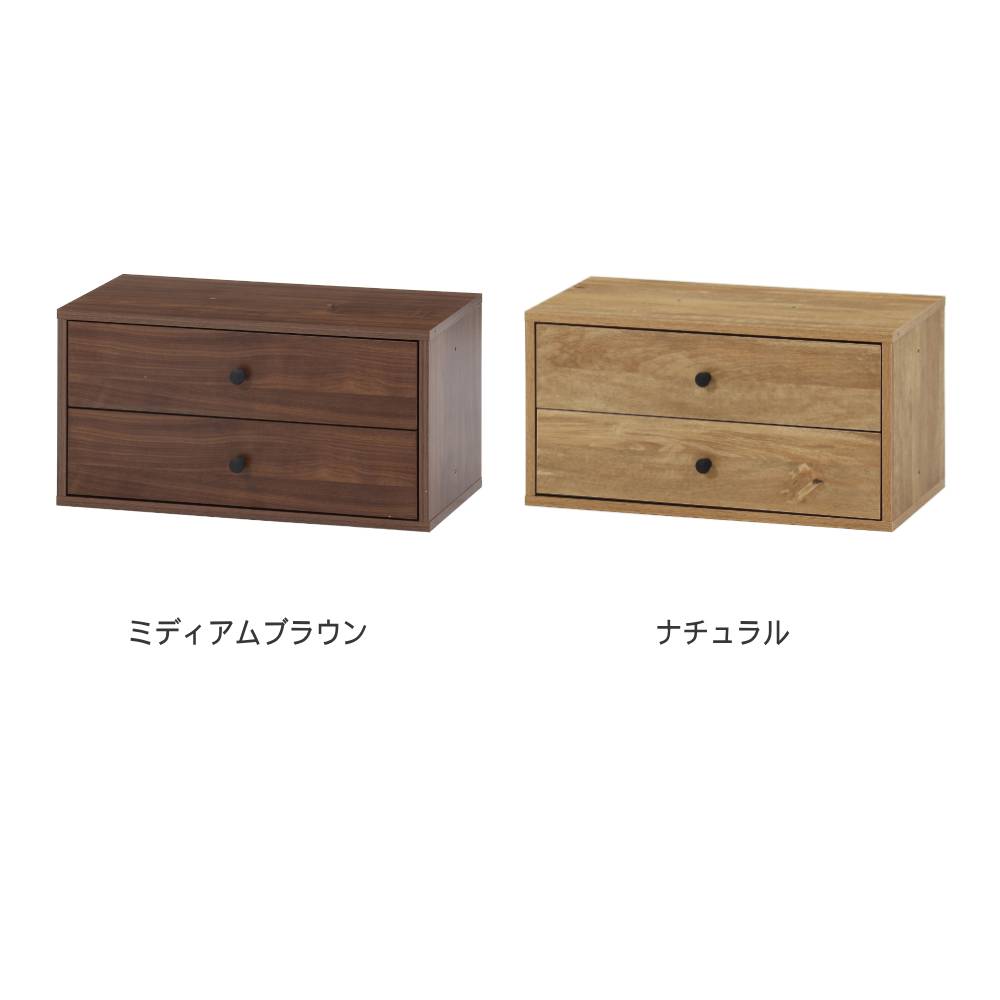 EZBO コネクトボックス 引出2杯 幅600×奥行320×高さ310mm カラー