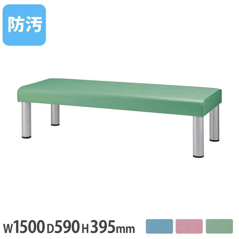 長イス 背なしタイプ 2人掛 ライオン事務器 No.183SN No183SN（商品