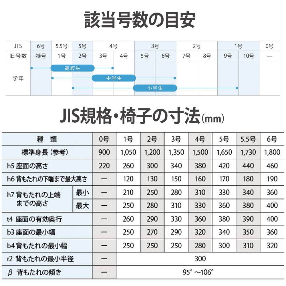 SSチェア 可動式 幅360×奥行385mm 座面高300～460mm JIS対応品 CR-0100
