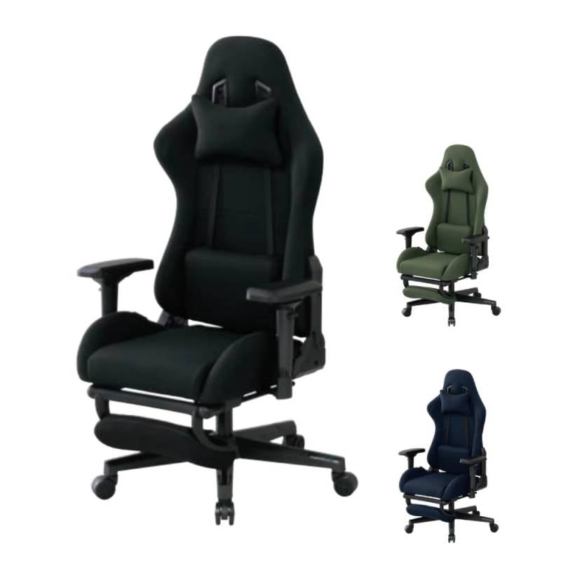 ■手渡し限定■ゲーミングチェア■フットレスト＆腰バイブレーション機能付■ ゲーミングチェア フットレスト付き Xファクター