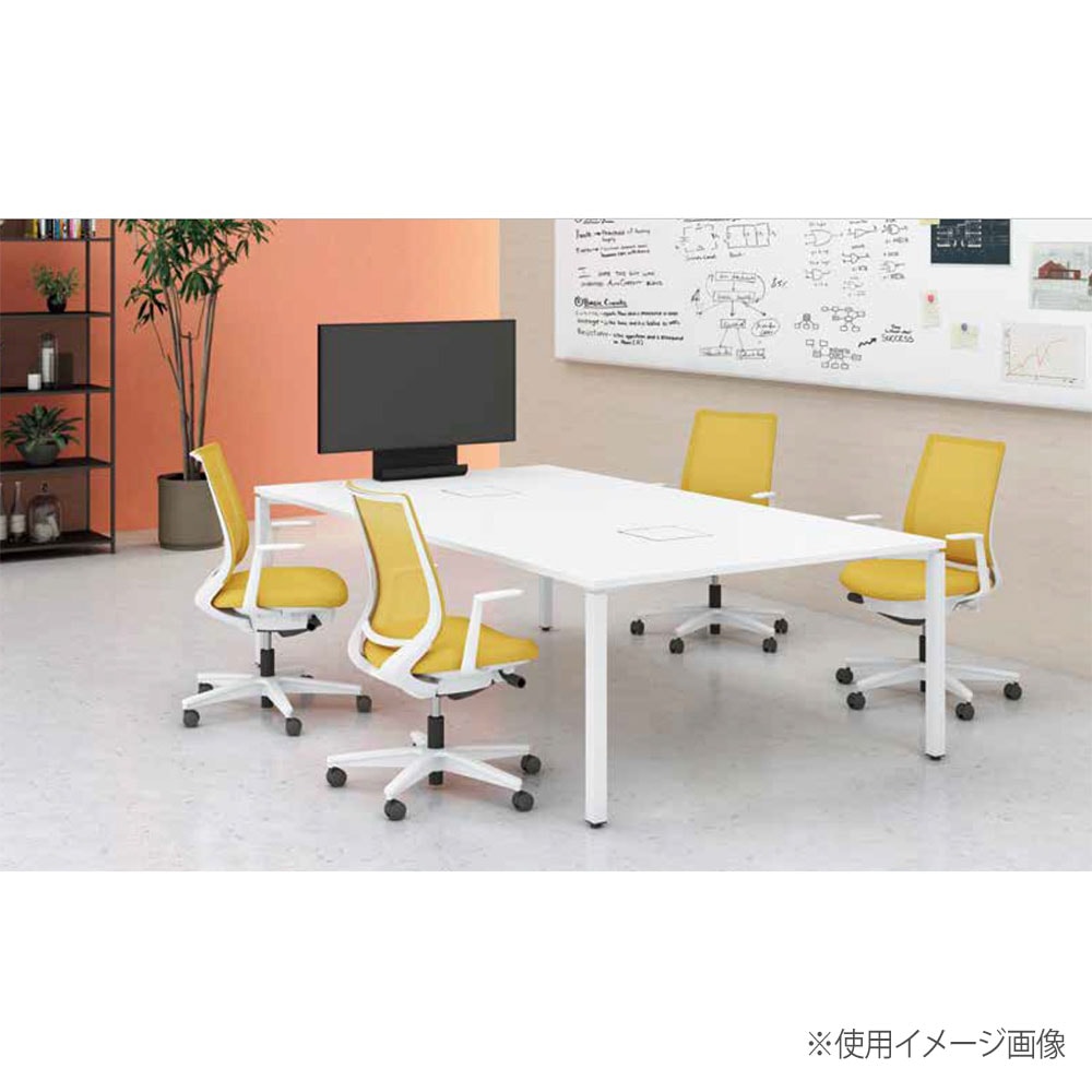 オフィステーブル コクヨ ワークフィット 幅1500×奥行750×高さ720mm 角