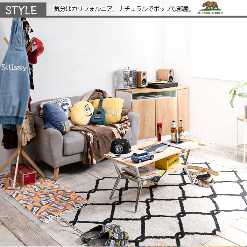 【福岡市限定】センターテーブル リビングテーブル センターテーブル 木製 幅90cm ダイニングテーブル リビングテーブル