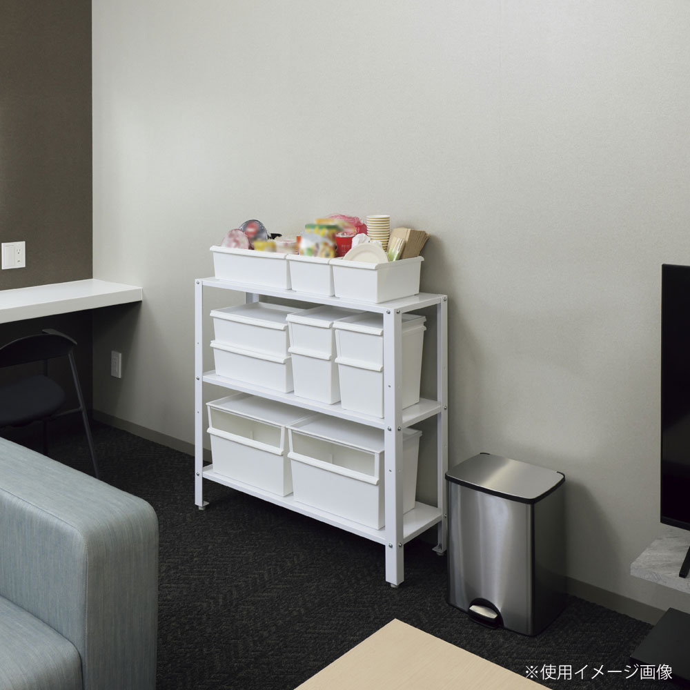 ダストボックスFITステップ STH 14 山崎産業 ペダル式 DP-39L-SB（商品