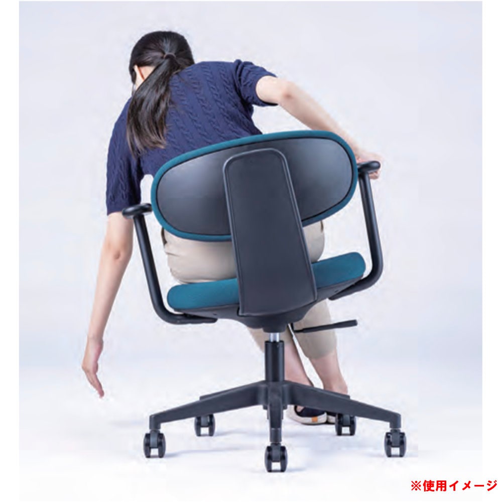 オフィスチェア 肘付き デスクチェア パソコンチェア ワークチェア M