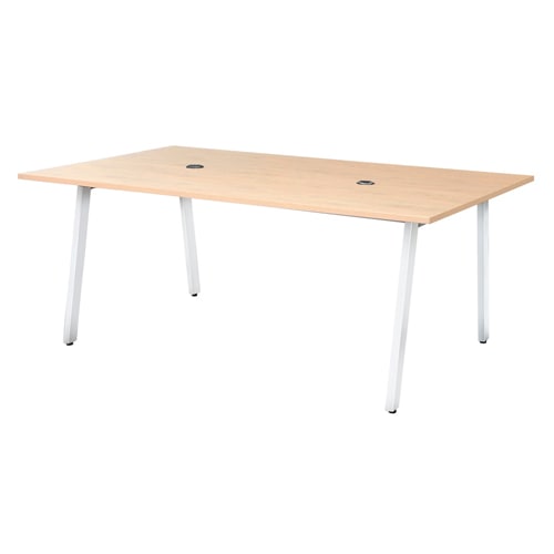 ワークテーブル 幅1800×奥行1100×高さ720mm 抗ウイルス加工 抗菌加工