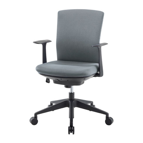 オフィスチェア デスクチェア 布張り 肘付き SFN-46M1-F（商品番号：59