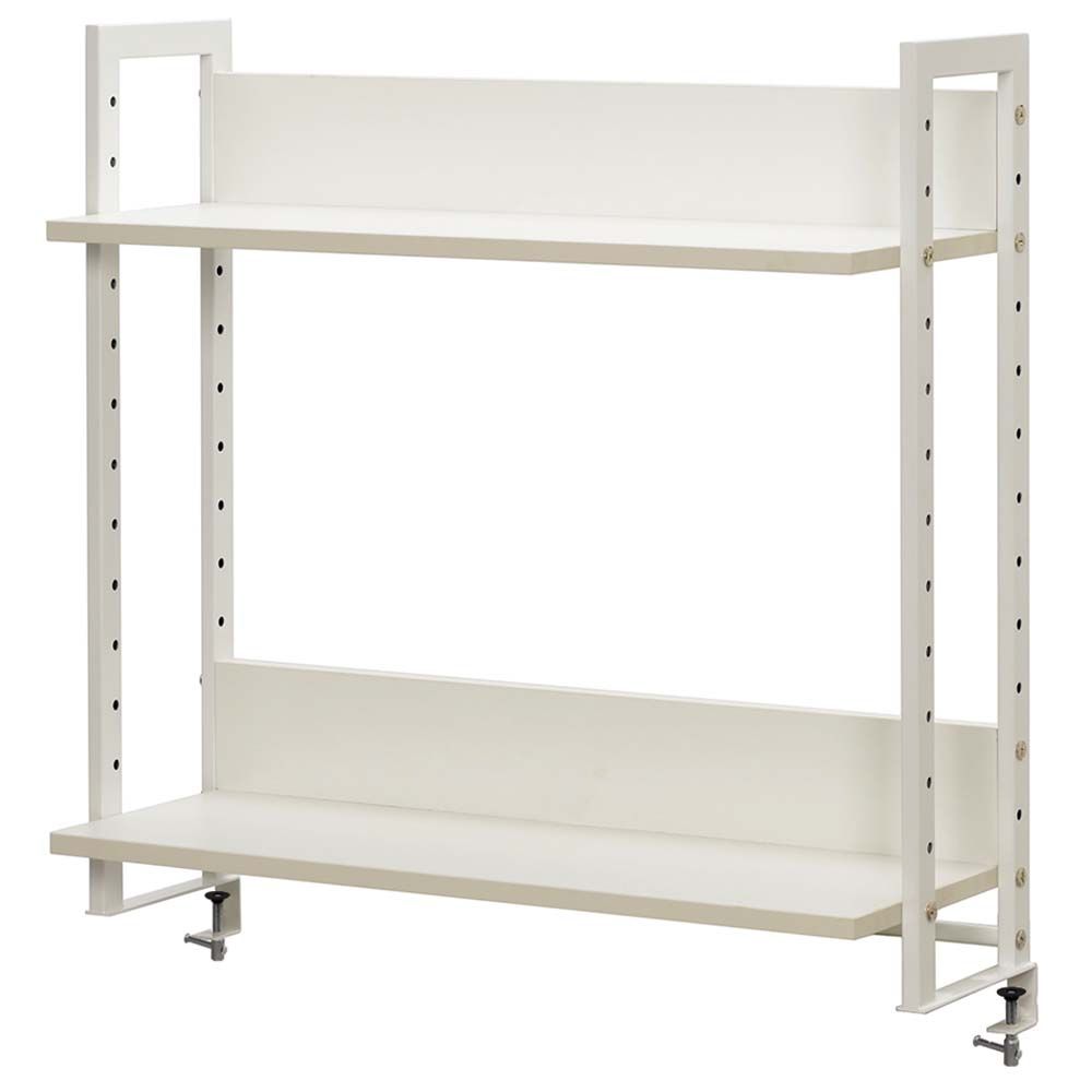 机上ラック 2段 机上台 卓上ラック GZUSRH2-800（商品番号：68-gzusrh