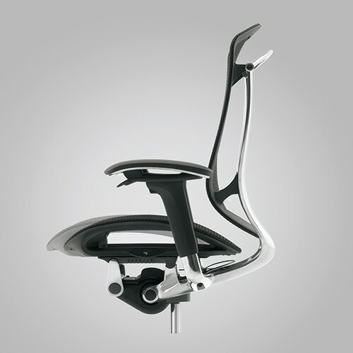 CC8CBZ FPC4 オカムラ コンテッサ セコンダ 可動肘 座クッション ダークブルー 1脚(メーカー直送) オカムラ コンテッサ セコンダ CC8CBZ CC8CXZ 小型可動ヘッドレスト フレーム:ポリッシュ ボディ:WH 座クッション アジャストアーム  ランバーサポート付