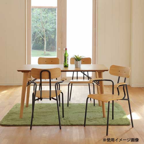 専用ホワイト アームチェア モダン ダイニングチェア 肘付き モダン TDC-9536（商品番号：49-tdc