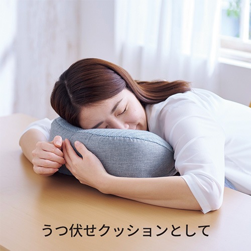 パワーナップピロー 西川 Heart 昼寝枕 クッション QH91306000（商品