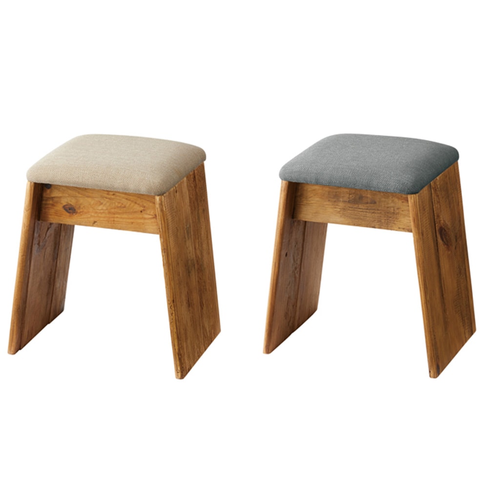 スツール コットン 木製椅子 ロビーチェア 簡易椅子 HIT-201（商品番号