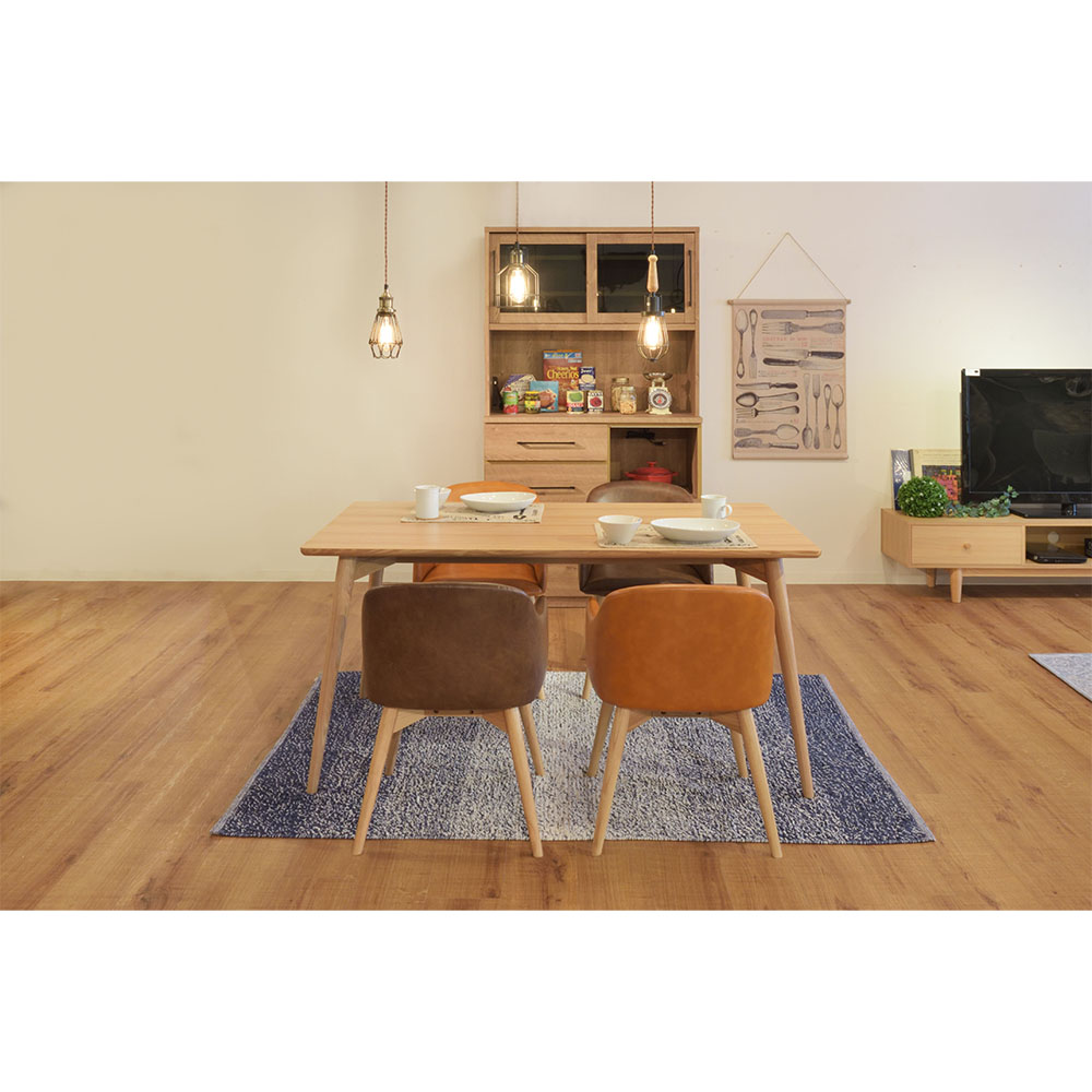 カラメリ ダイニングチェア 木製 完成品 KRM-010（商品番号：rkrm-010