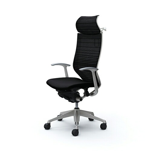 メッシュチェア リクライニング ハイバック バロン オカムラ CP48DW-FGR